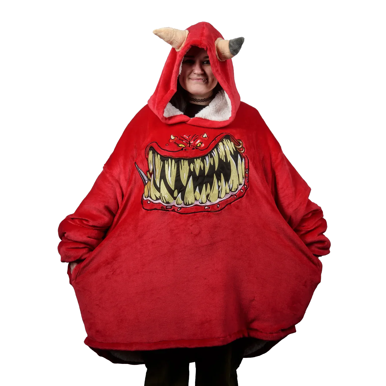 Warhammer 40,000: Red Squig Hooded Blanket