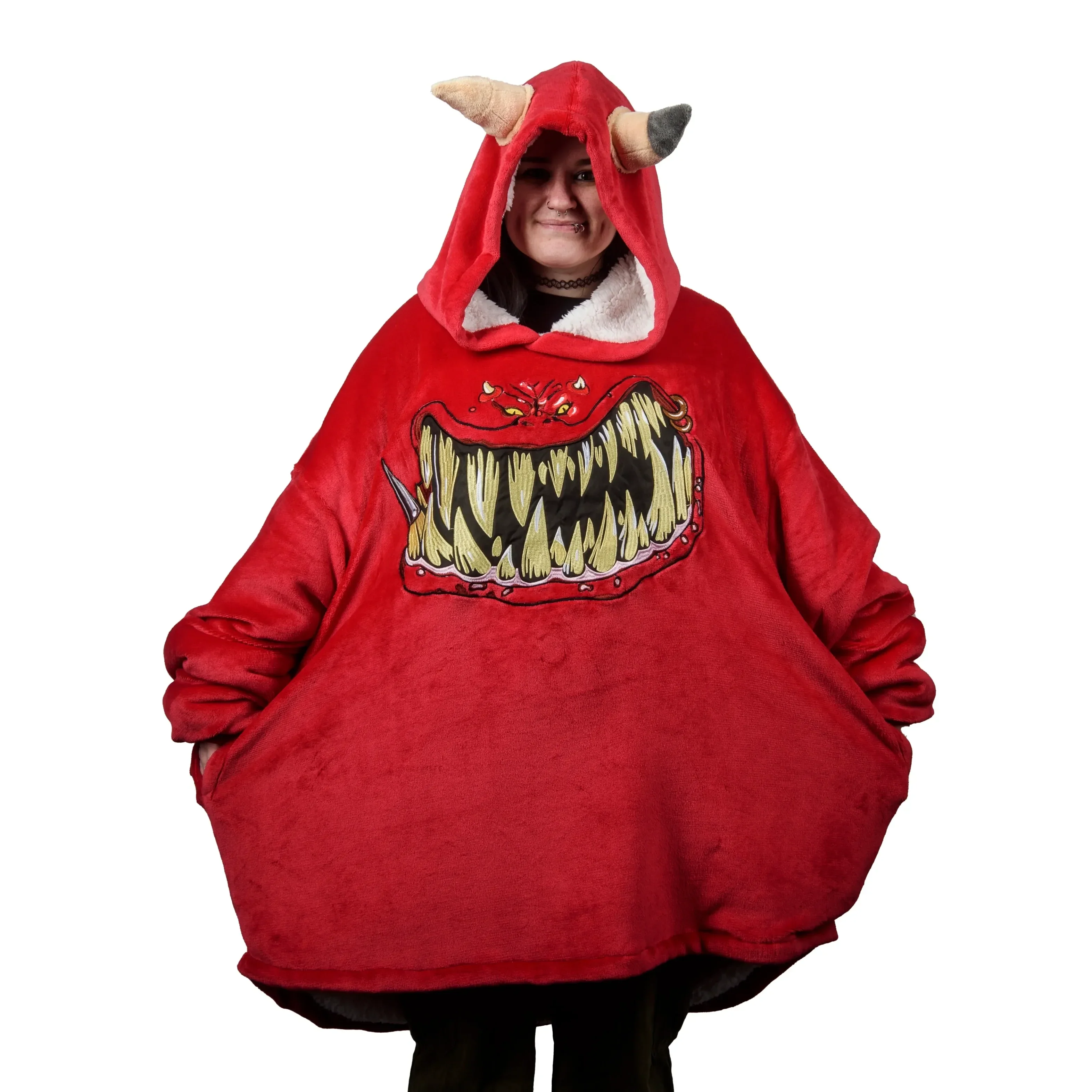 Warhammer 40,000: Red Squig Hooded Blanket