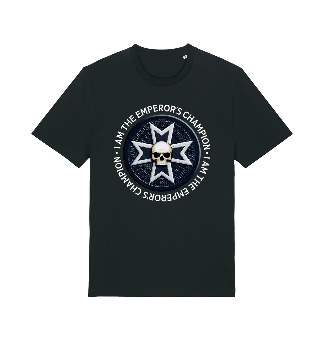 10371-premium-black-templars-emperor-s-champion-logo-t-shirt-1.webp Premium Black Templars - Emperor's Champion Logo T Shirt