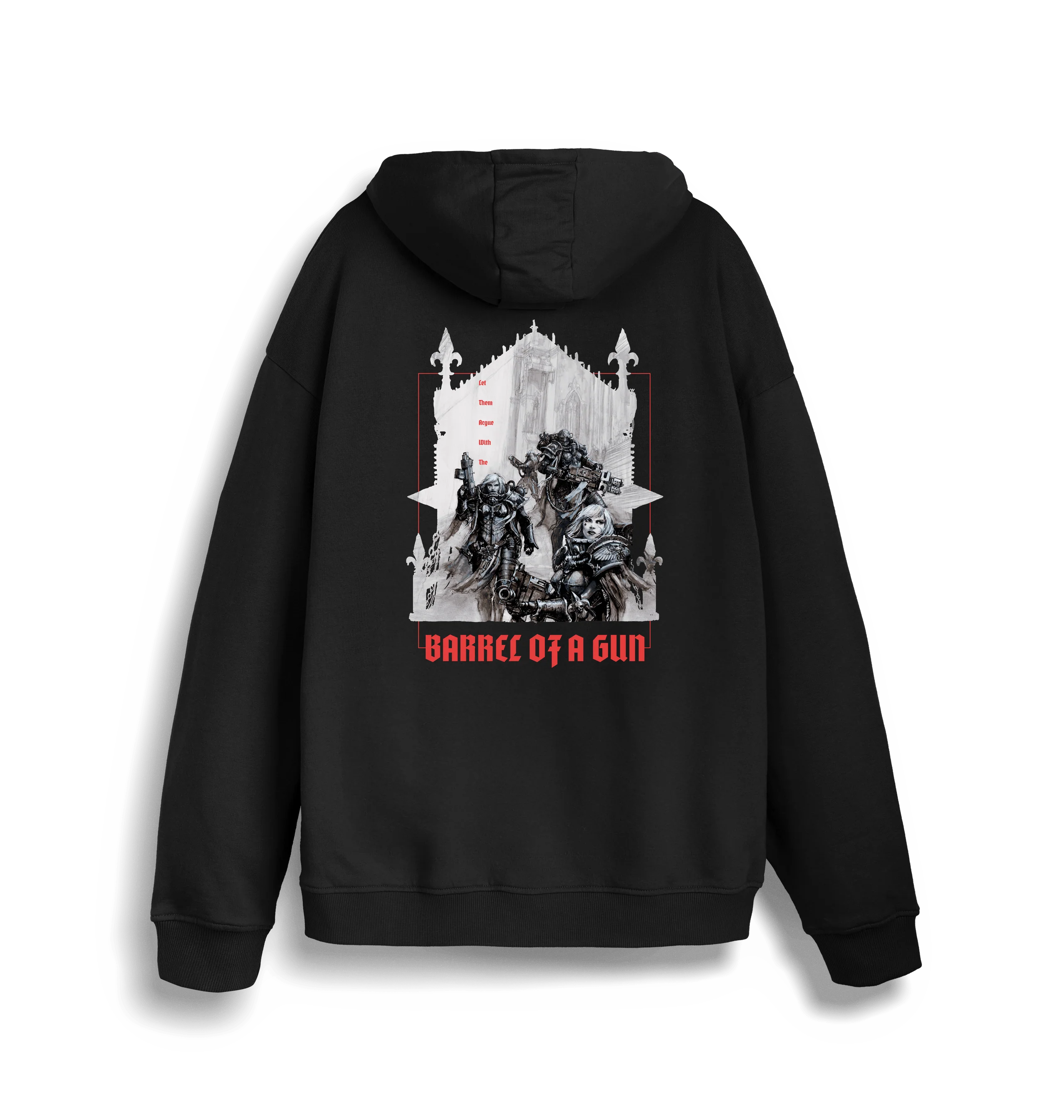 Barrel of a Gun Hoodie