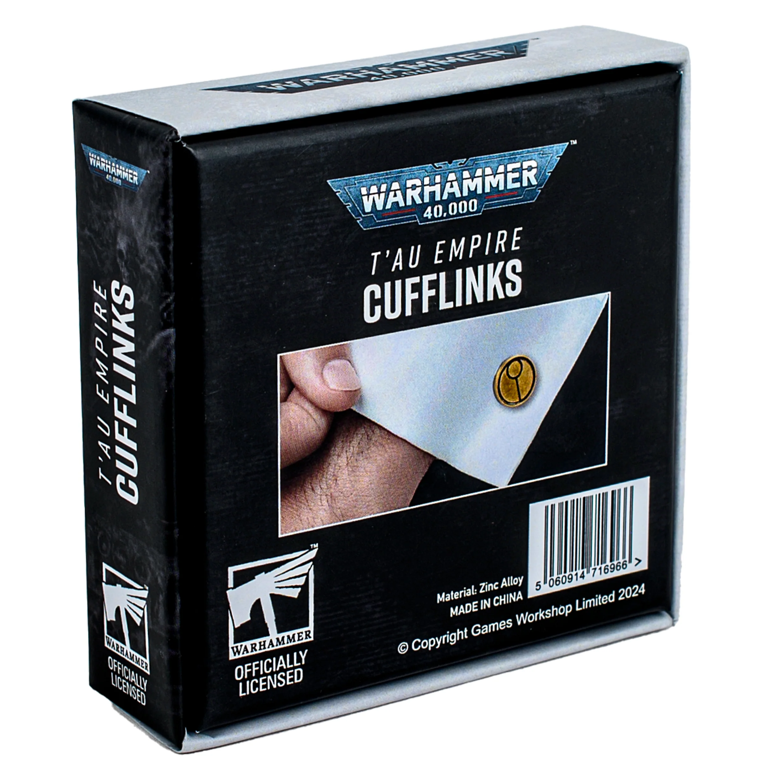 110-warhammer-40-000-t-au-empire-cufflinks-4.webp Warhammer 40,000: T'au Empire Cufflinks
