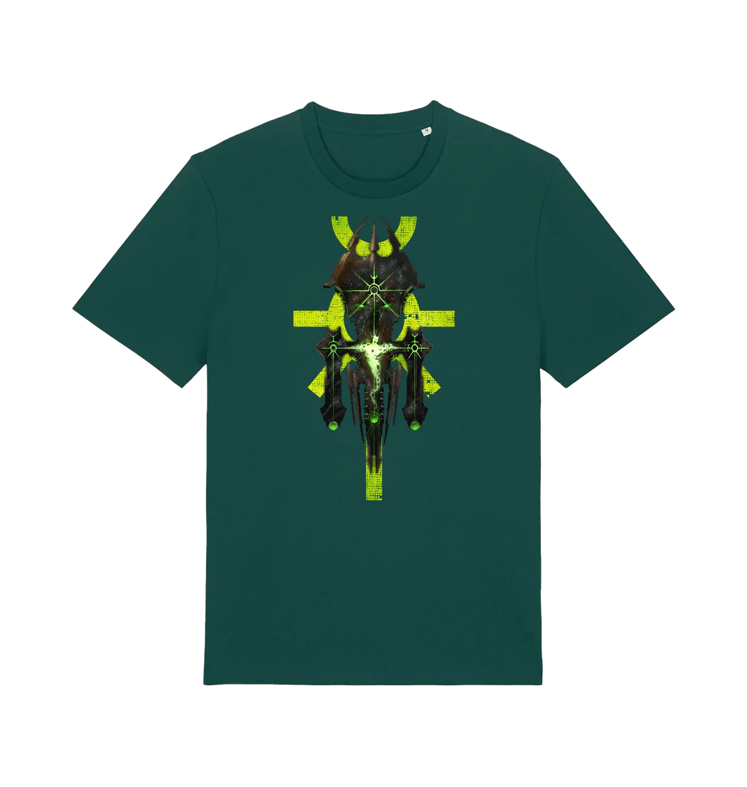 11381-glazed-green-xxs-glazed-green-xxs-variation-1.webp Premium Necrons Silent King Icon Design T Shirt