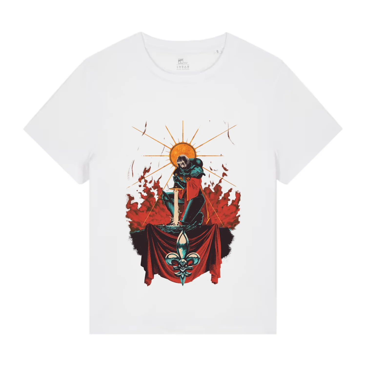 1148-white-xs-white-xs-variation-1.webp Warhammer 40,000: Adepta Sororitas Fitted T Shirt