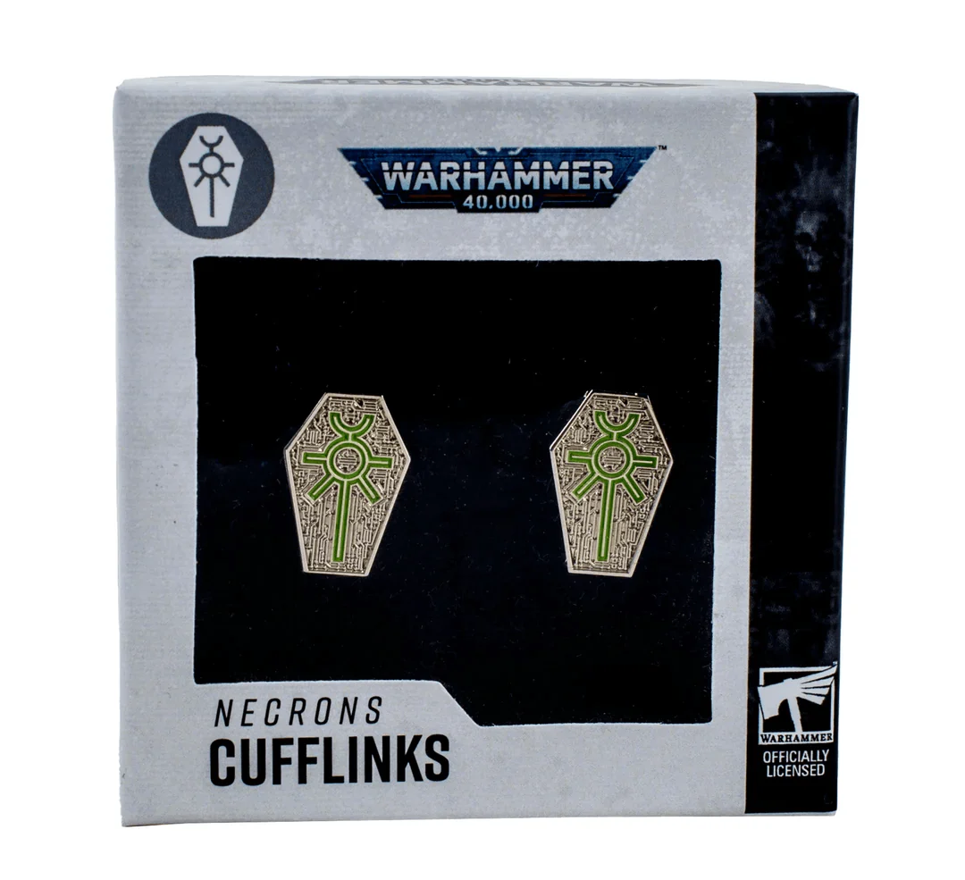 Warhammer 40,000: Necrons Cufflinks USA