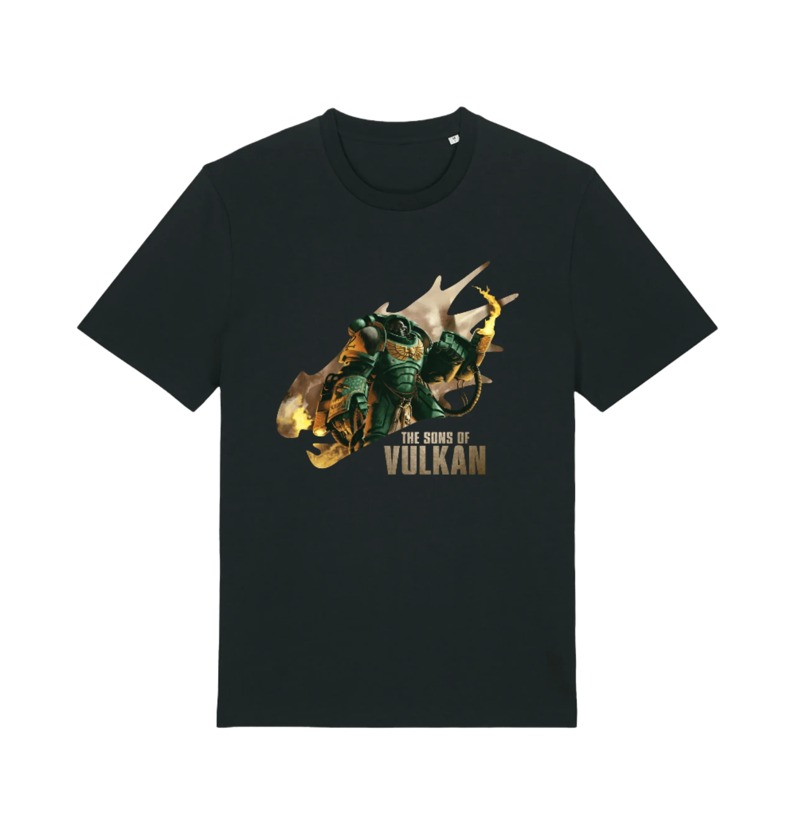 11630-black-xxs-black-xxs-variation-1.webp Premium Salamanders 'Sons of Vulkan' T Shirt