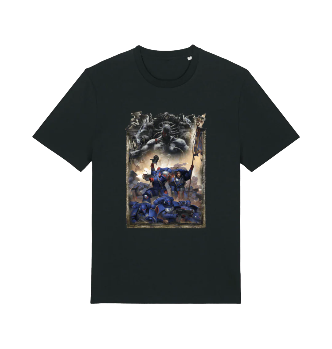 Premium Space Marines Crimson Fists T Shirt