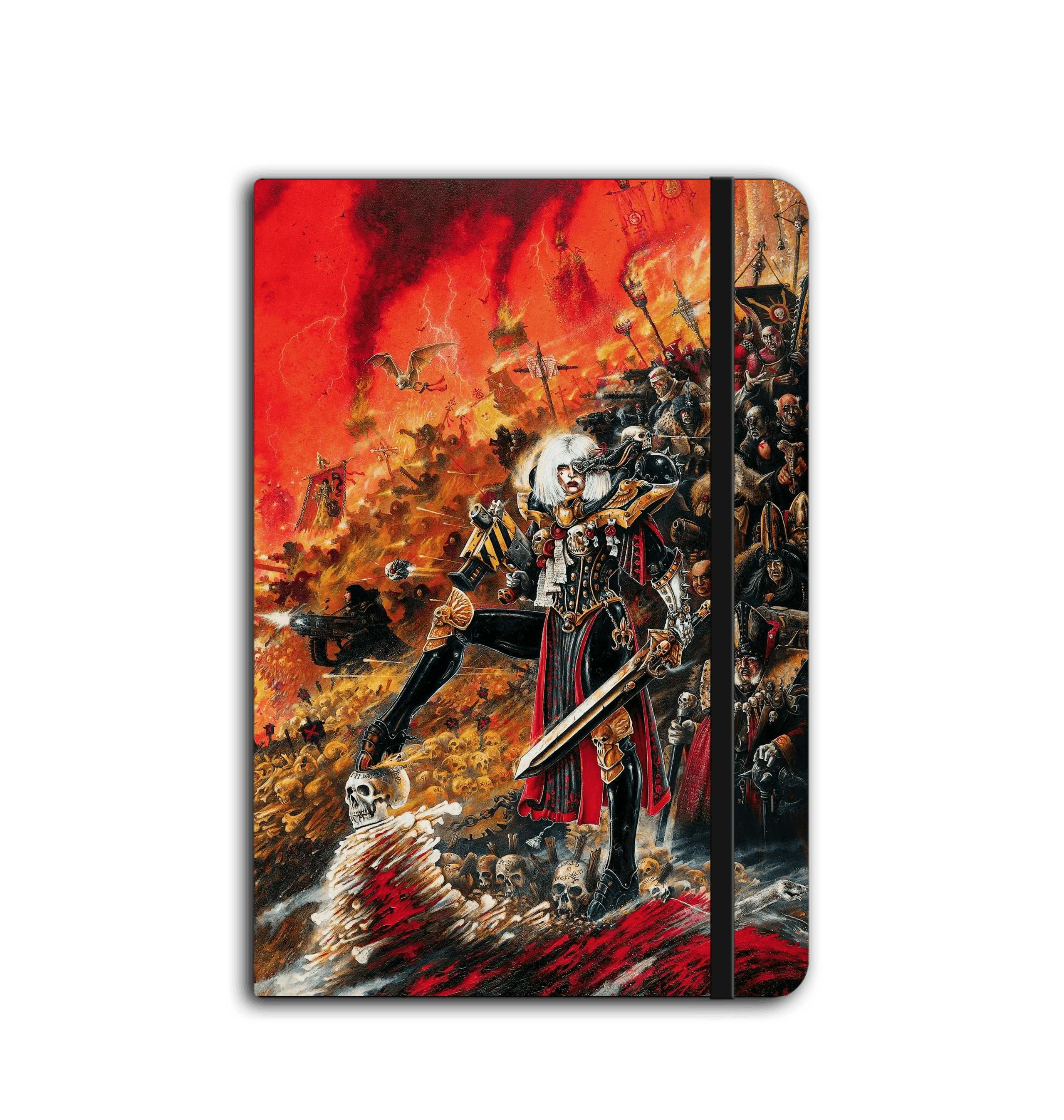 GRIMDARK - Canoness Veridyan Unruled Notebook
