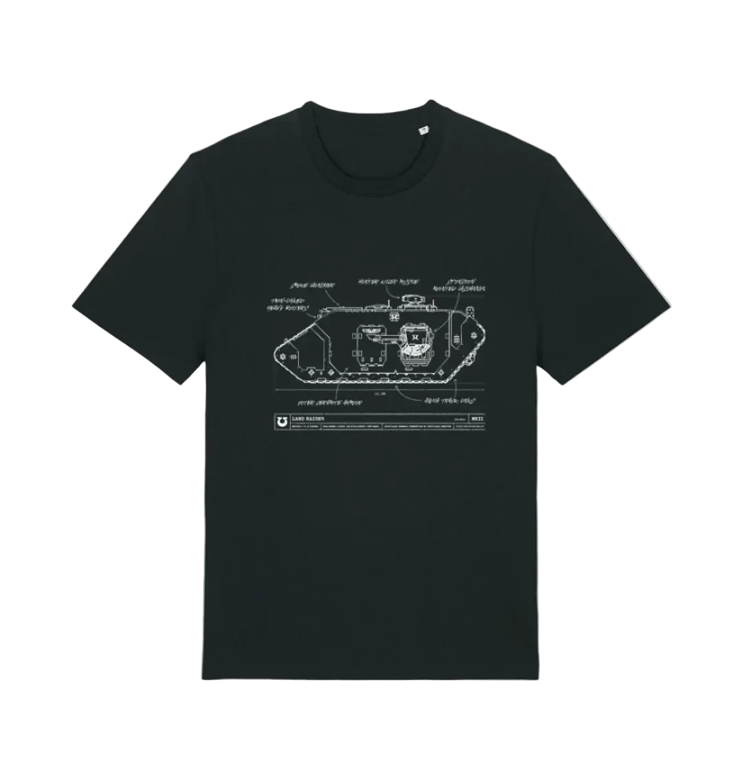 Premium Ultramarines Land Raider T Shirt