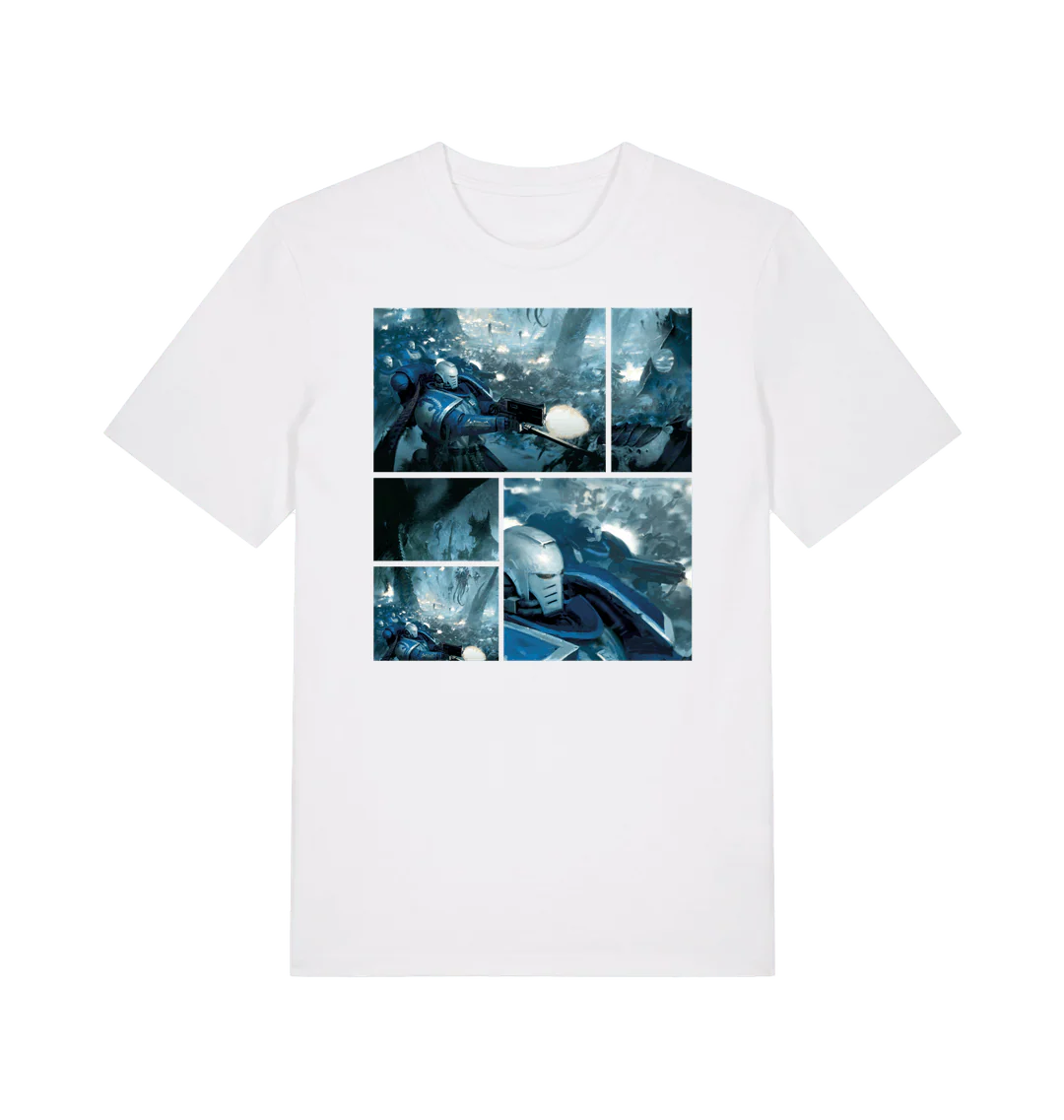 Premium Warhammer 40,000: Leviathan Space Marine Collage T Shirt
