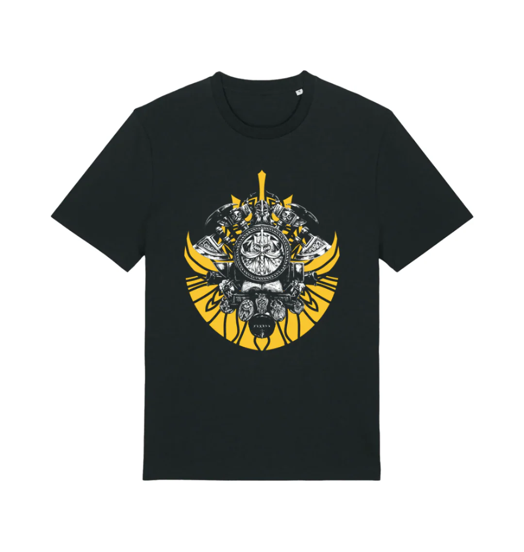 Premium Warhammer The Old World Dwarfen Mountain Holds Emblem T Shirt