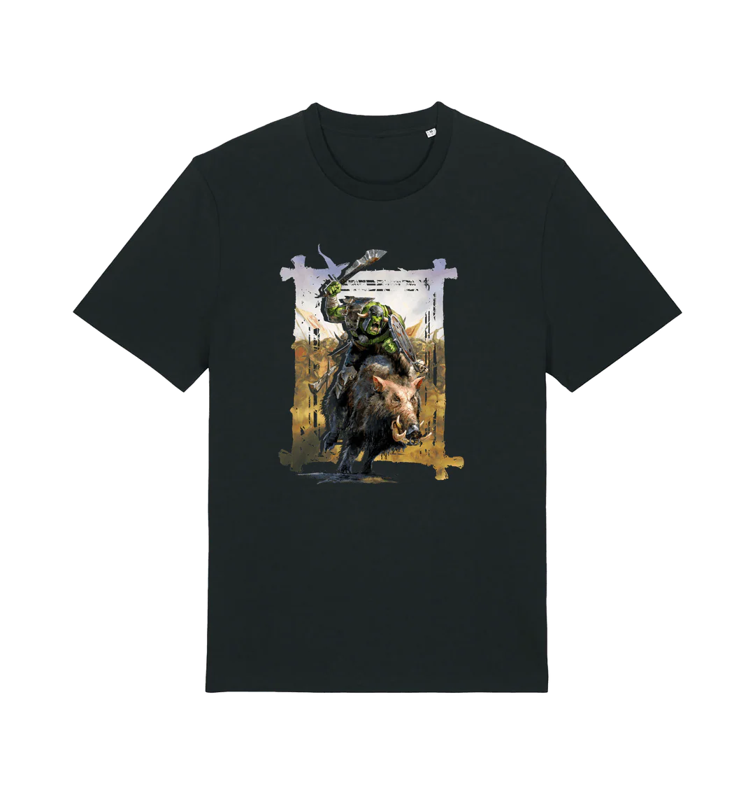 12918-premium-warhammer-the-old-world-orc-goblin-tribes-boar-rider-t-shirt-1.webp Premium Warhammer The Old World Orc & Goblin Tribes Boar Rider T Shirt