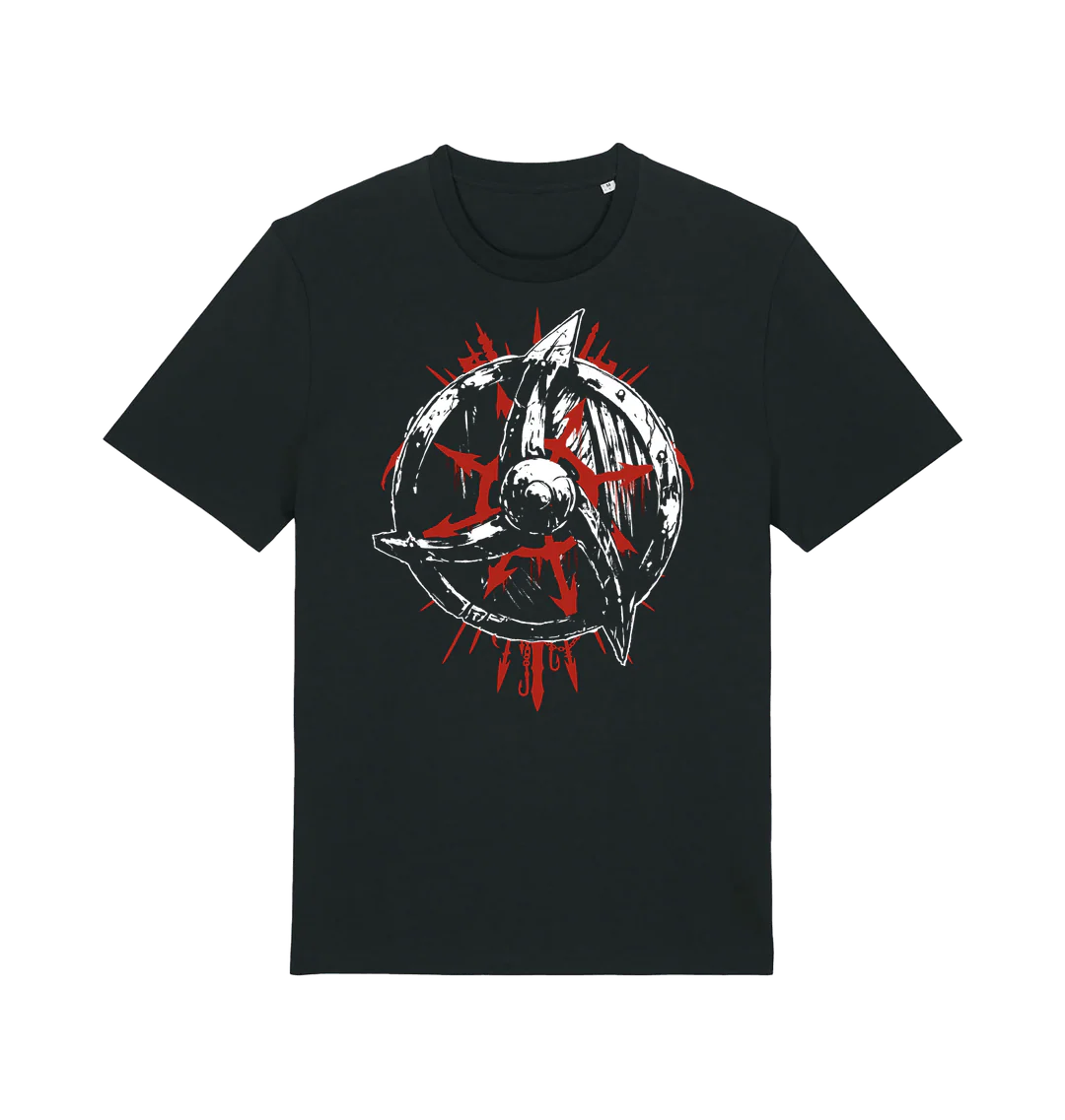 Premium Warhammer The Old World Warriors of Chaos Shield T Shirt