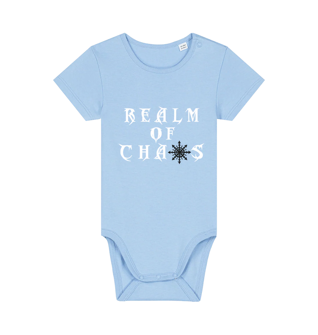 Realm of Chaos Coloured Organic Baby Bodysuit