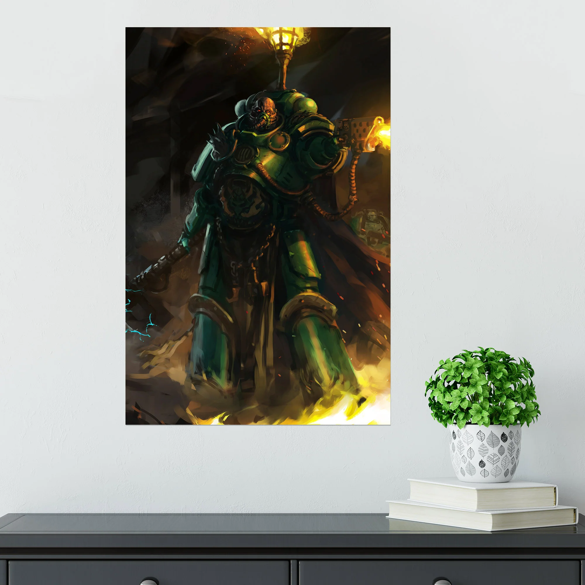 Salamanders Adrax Agatone Poster