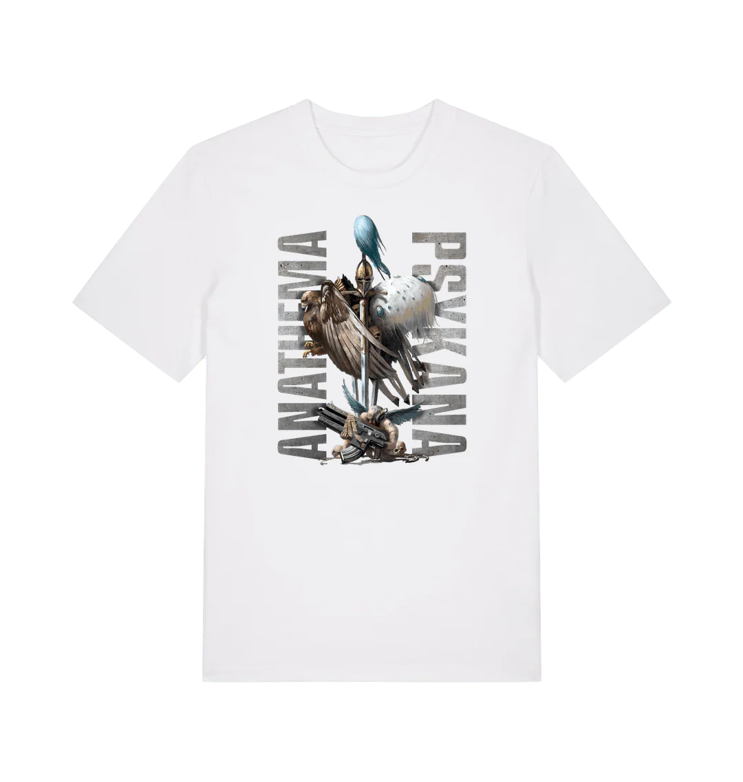 Sisters of Silence "Anathema Psykana" White T Shirt