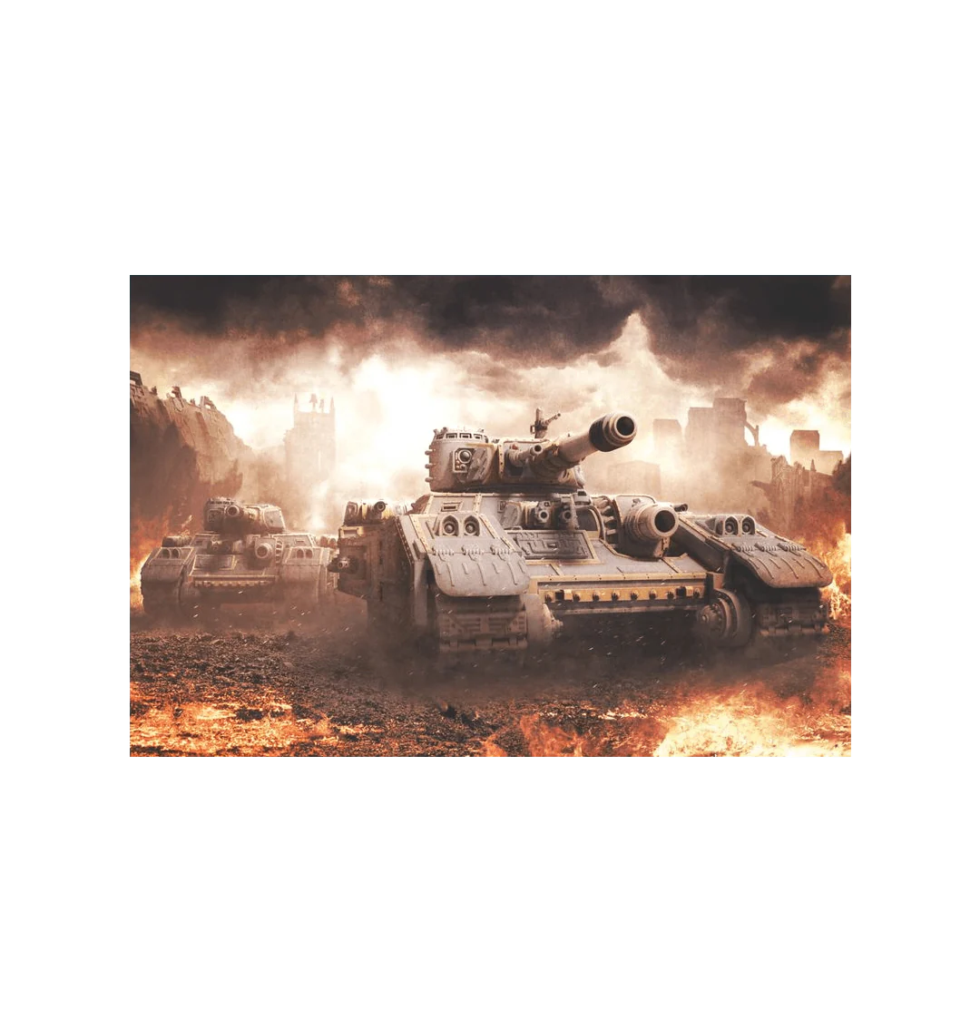 Solar Auxilia Baneblade Poster