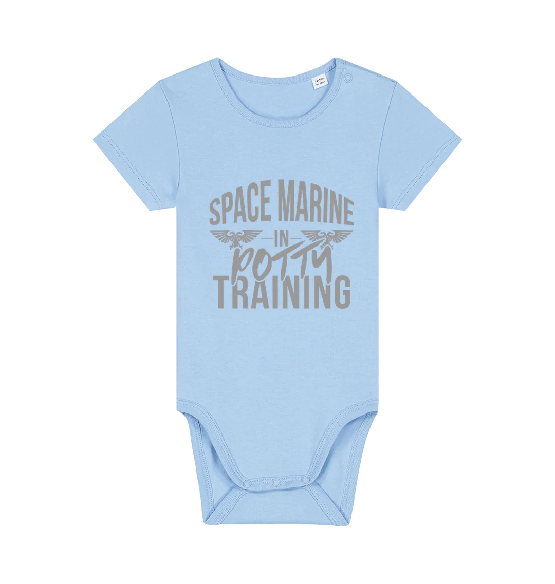 14202-space-marine-in-potty-training-v1-organic-baby-bodysuit-2.webp Space Marine In Potty Training V1 Organic Baby Bodysuit