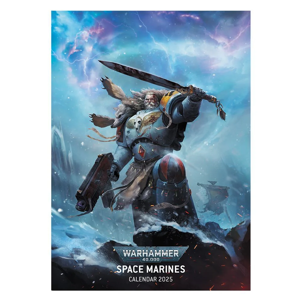 Space Marines 2025 Calendar