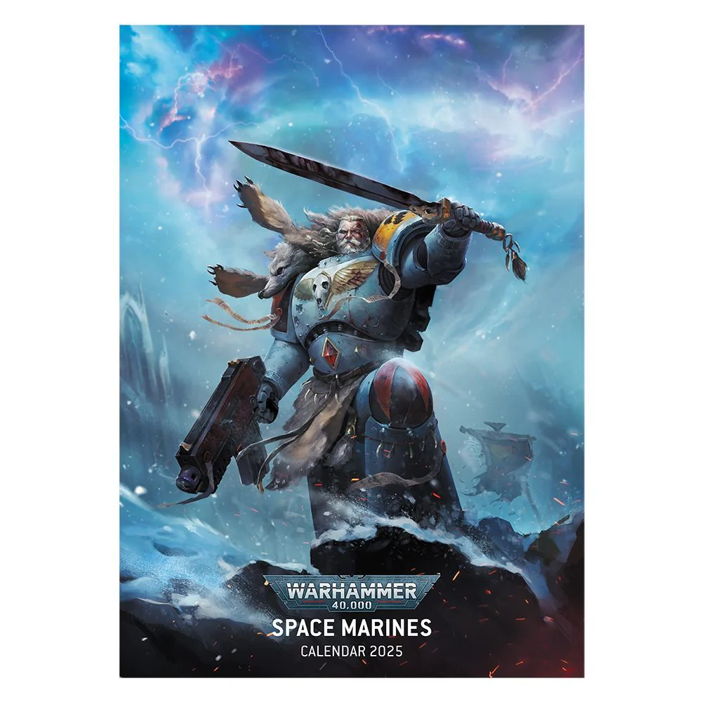 Space Marines 2025 Calendar