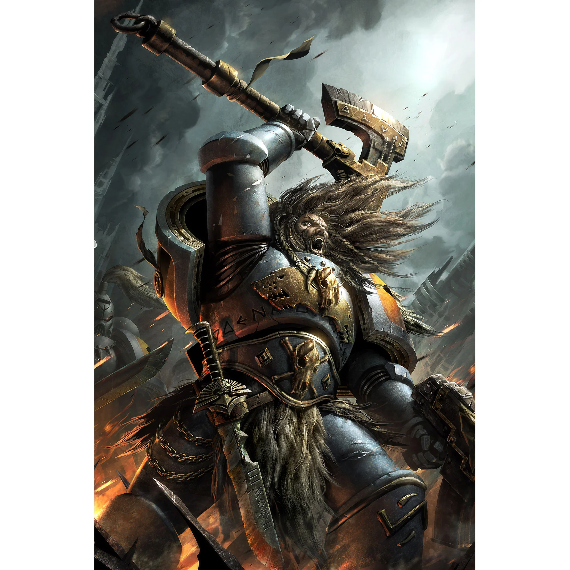 Space Wolves Poster