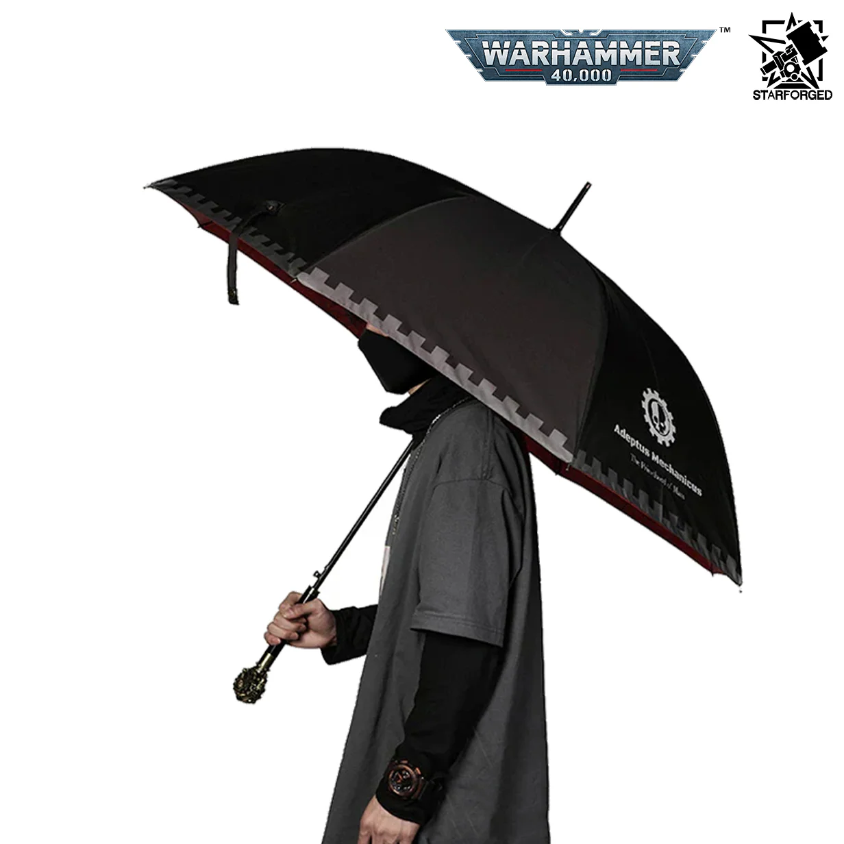 145-starforged-warhammer-40-000-adeptus-mechanicus-omnissian-staff-umbrella-5.webp Starforged Warhammer 40,000 Adeptus Mechanicus Omnissian Staff Umbrella