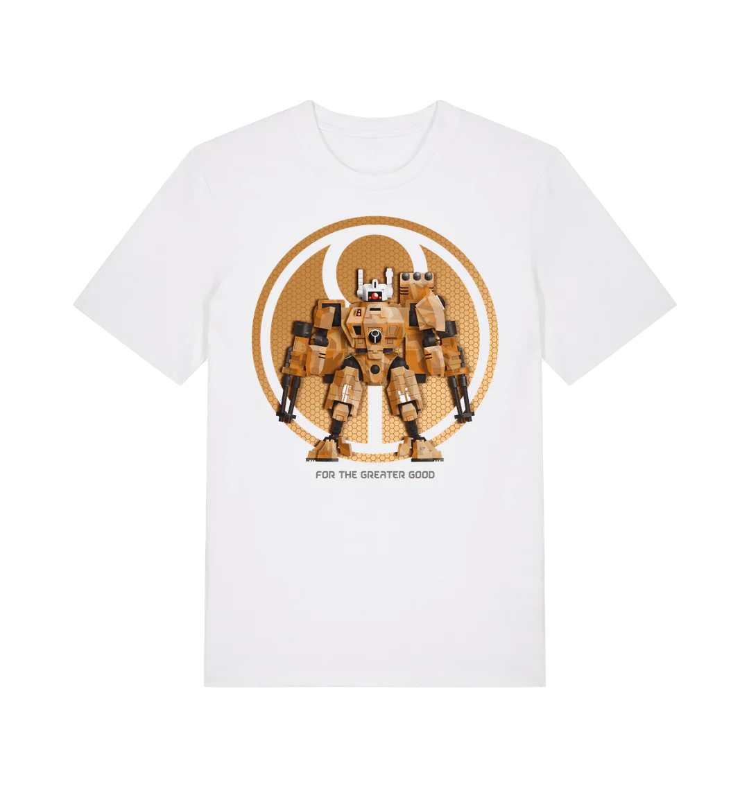 T'au Empire Crisis Battlesuit White T Shirt