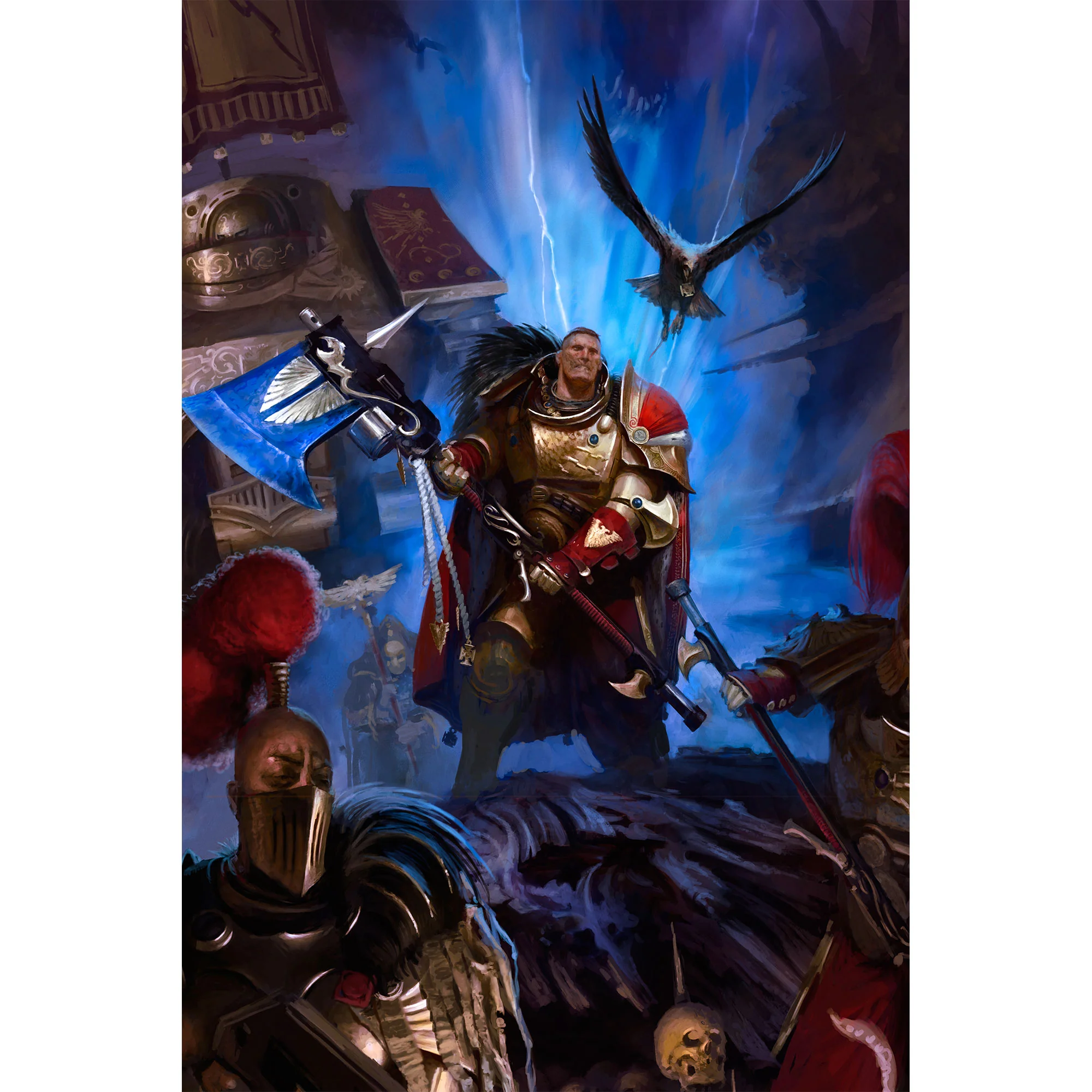 1506-adeptus-custodes-warden-poster-2.webp Adeptus Custodes - Warden Poster