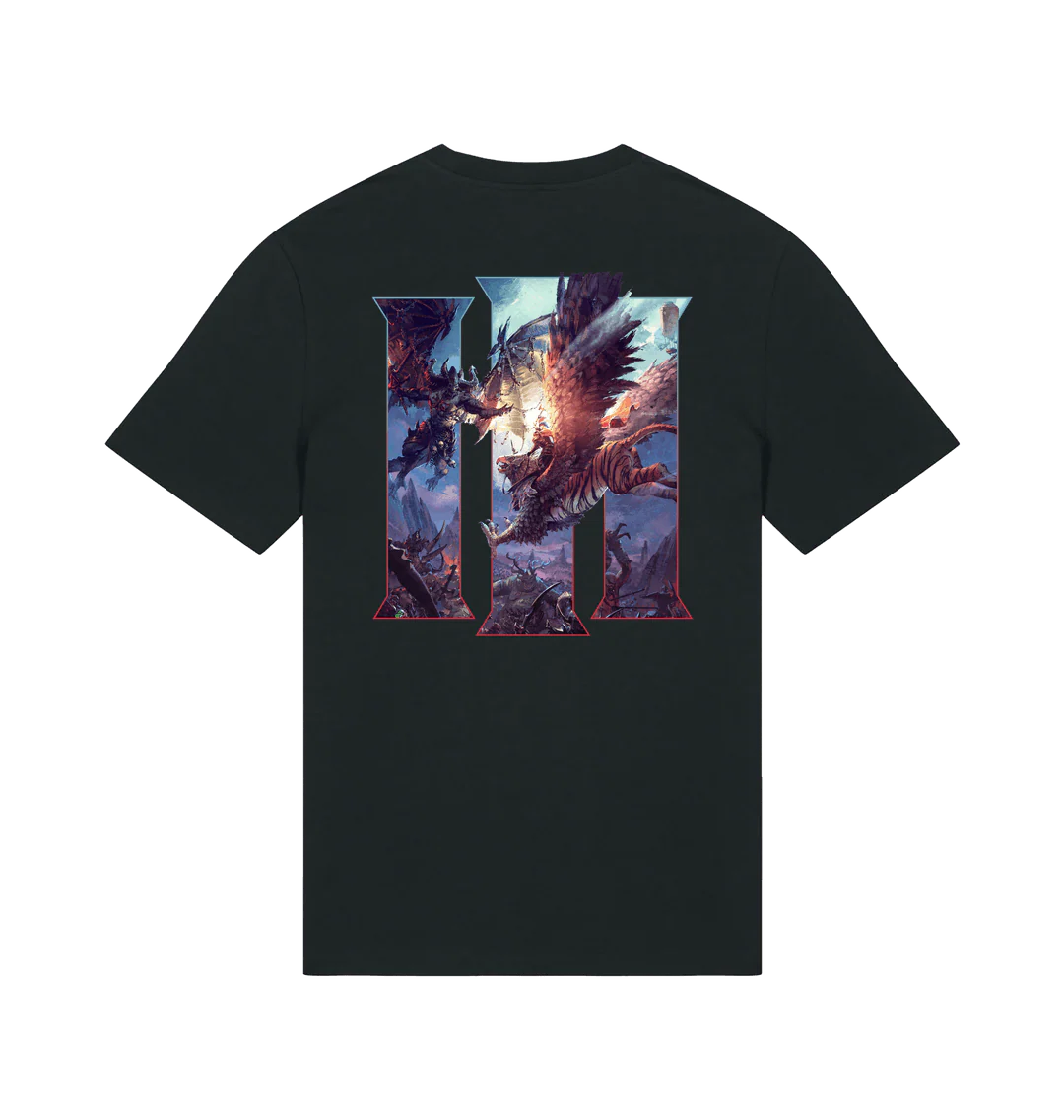 Total War: WARHAMMER III - Immortal Empires Blue Art T Shirt