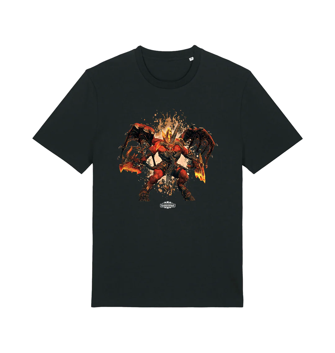 Total War: WARHAMMER III - Skarbrand Paint Splat T Shirt