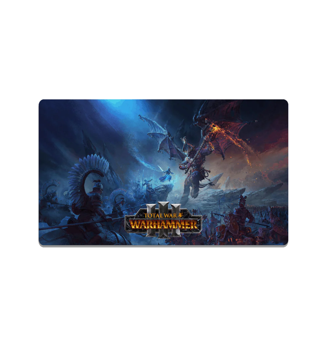 Total War: WARHAMMER III Medium Gaming Mat.