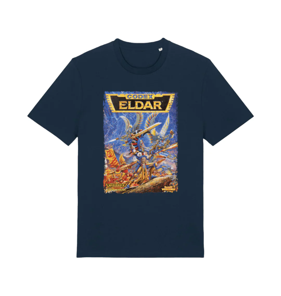 16304-warhammer-40-000-2nd-edition-codex-eldar-t-shirt-1.webp Warhammer 40,000 2nd Edition: Codex Eldar T Shirt