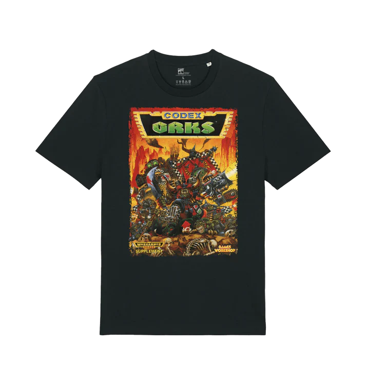 16366-warhammer-40-000-2nd-edition-codex-orks-t-shirt-1.webp Warhammer 40,000 2nd Edition: Codex Orks T Shirt