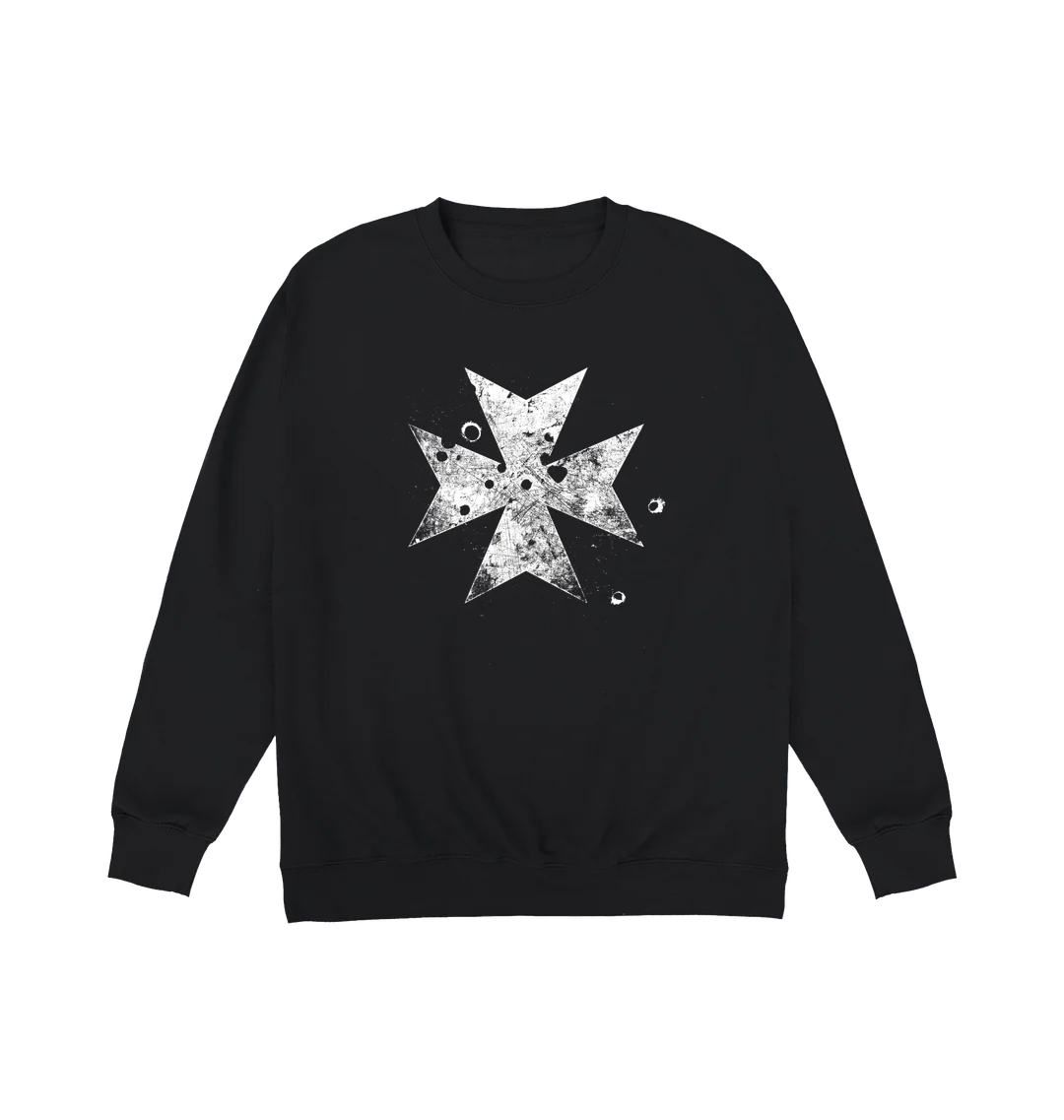 Warhammer 40,000: Black Templars Battleworn Insignia Sweatshirt