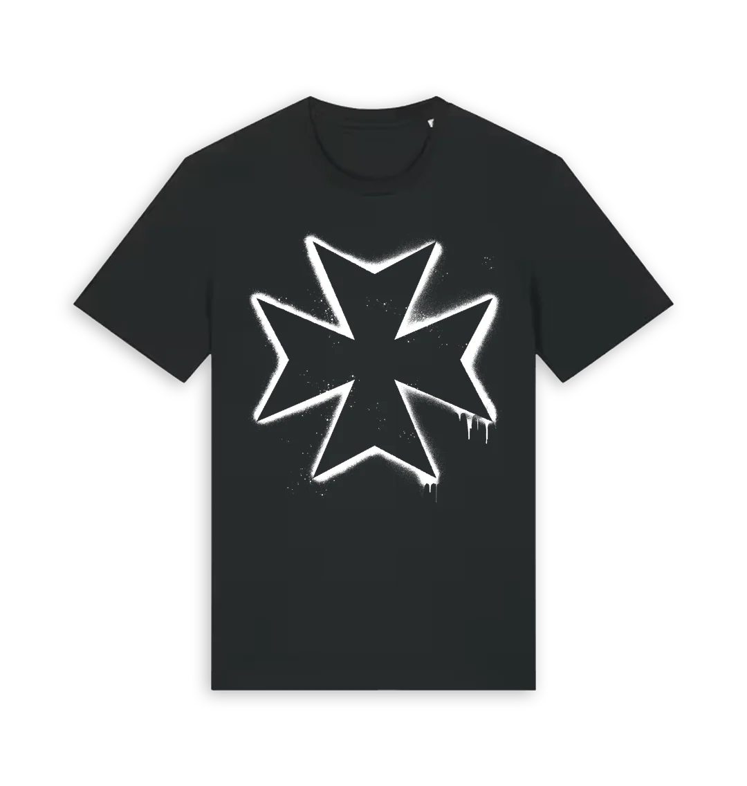 17312-warhammer-40-000-black-templars-graffiti-insignia-t-shirt-1.webp Warhammer 40,000: Black Templars Graffiti Insignia T Shirt