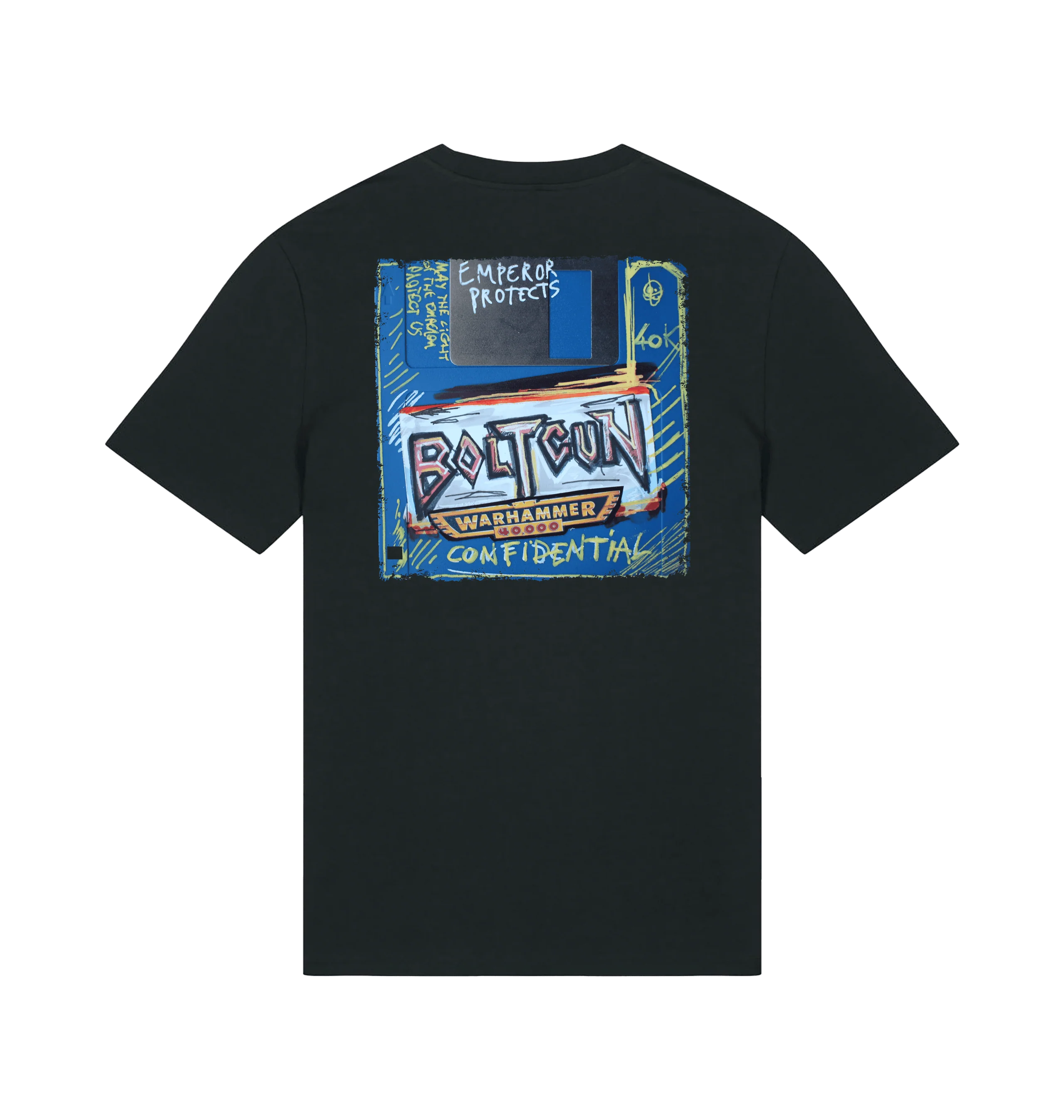 17429-warhammer-40-000-boltgun-3.5-floppy-back-print-t-shirt-2.webp Warhammer 40,000: Boltgun 3.5" Floppy Back Print T Shirt