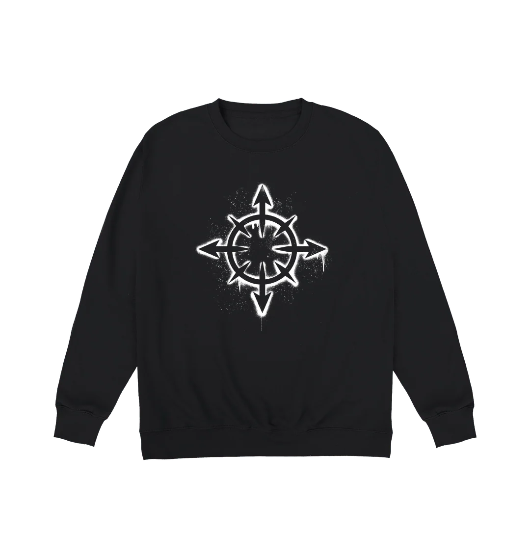 17591-warhammer-40-000-chaos-daemons-graffiti-insignia-sweatshirt-1.webp Warhammer 40,000: Chaos Daemons Graffiti Insignia Sweatshirt