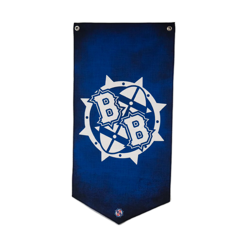 Blood Bowl Blue Logo Wall Banner