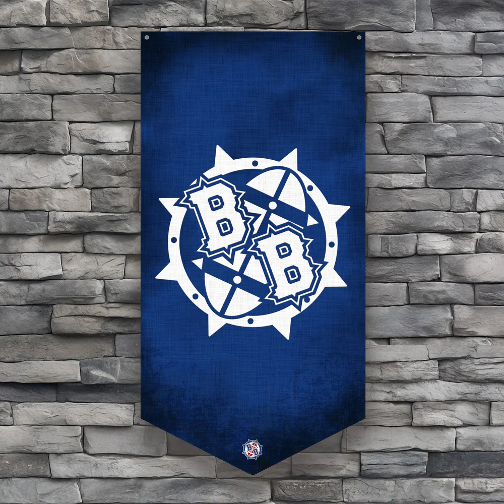 Blood Bowl Blue Logo Wall Banner