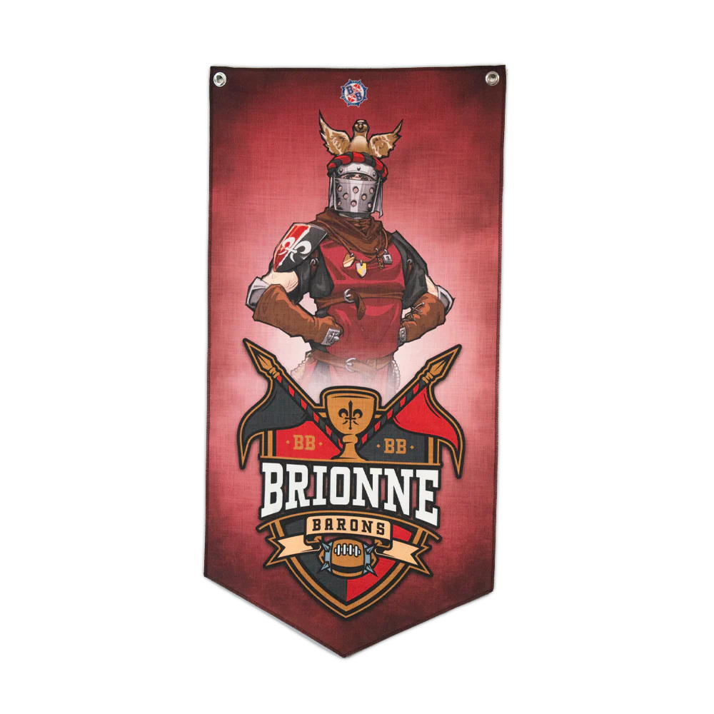 Blood Bowl Brionne Barons Wall Banner