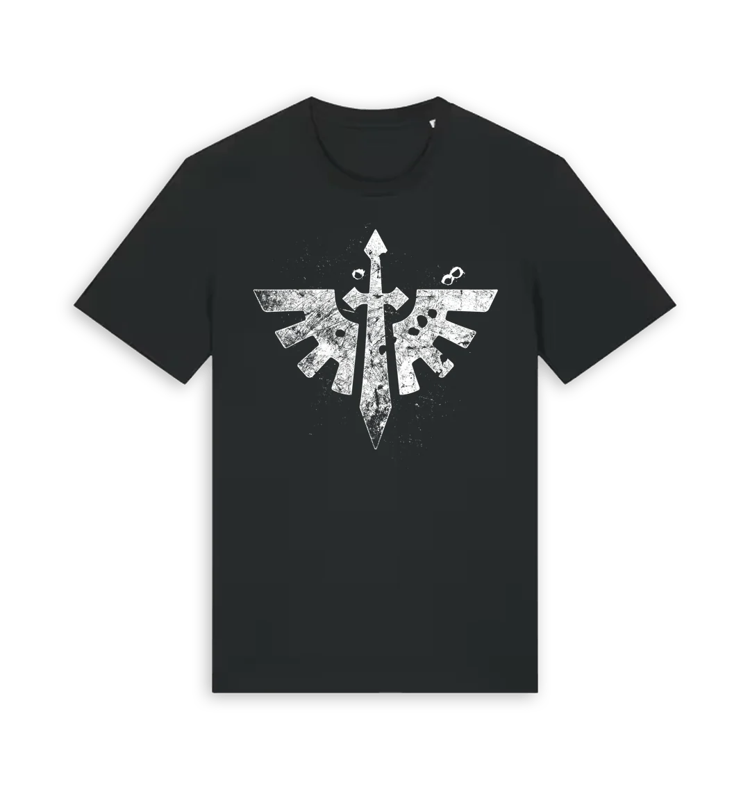 17819-warhammer-40-000-dark-angels-battleworn-insignia-t-shirt-1.webp Warhammer 40,000: Dark Angels Battleworn Insignia T Shirt