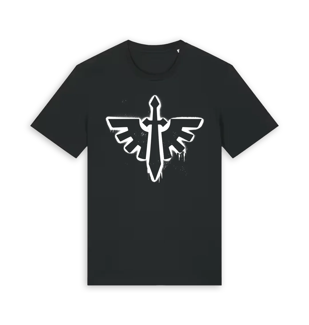 17859-warhammer-40-000-dark-angels-graffiti-insignia-t-shirt-1.webp Warhammer 40,000: Dark Angels Graffiti Insignia T Shirt