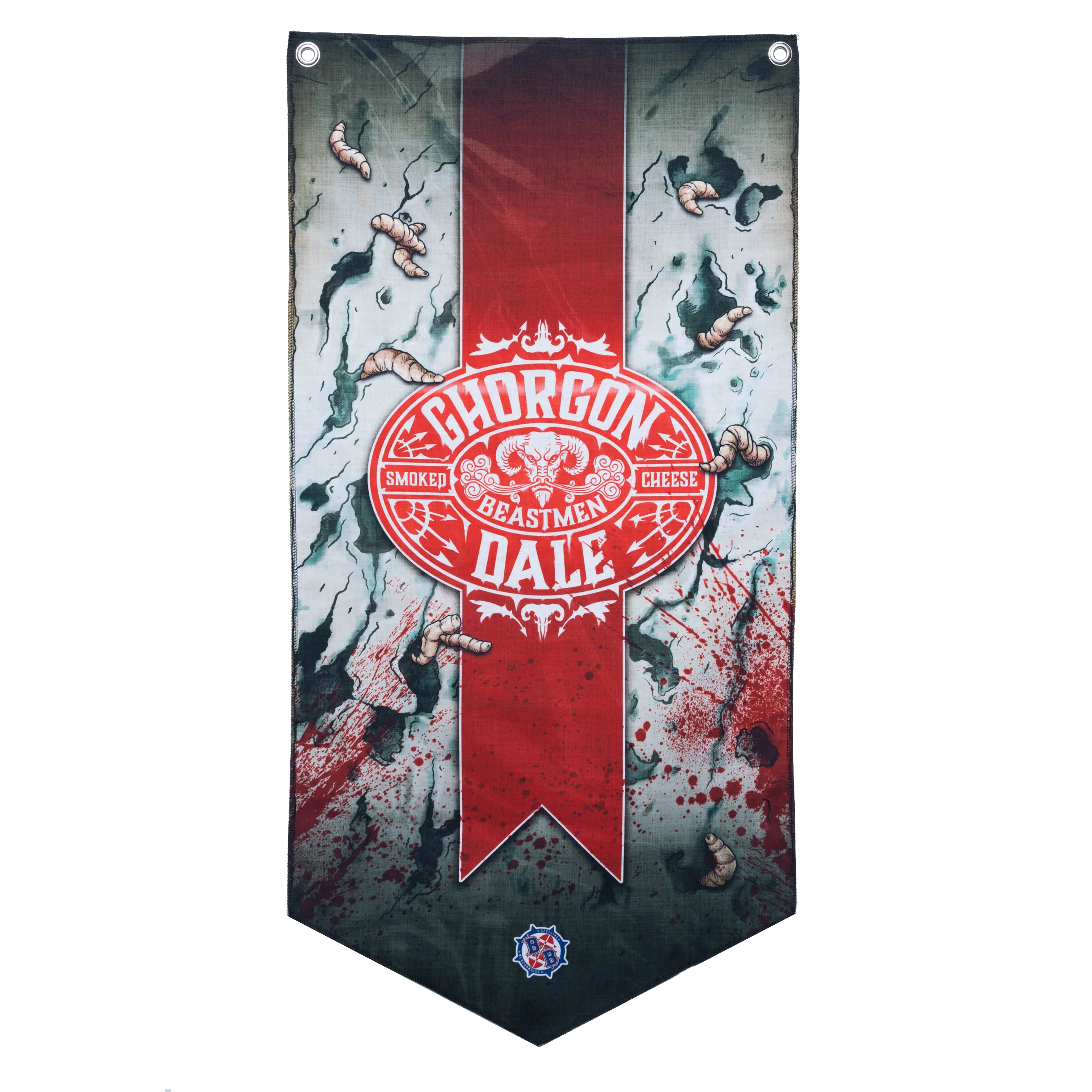 Blood Bowl Ghorgon Cheese Wall Banner