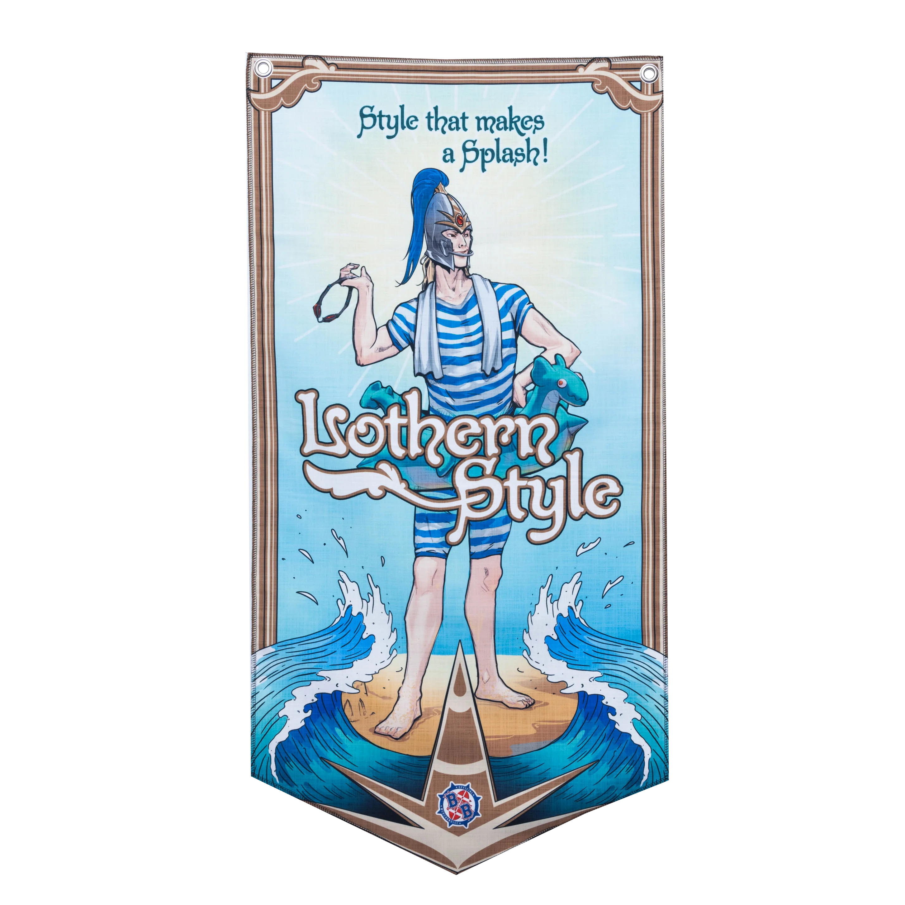 Blood Bowl Lothern Style Wall Banner