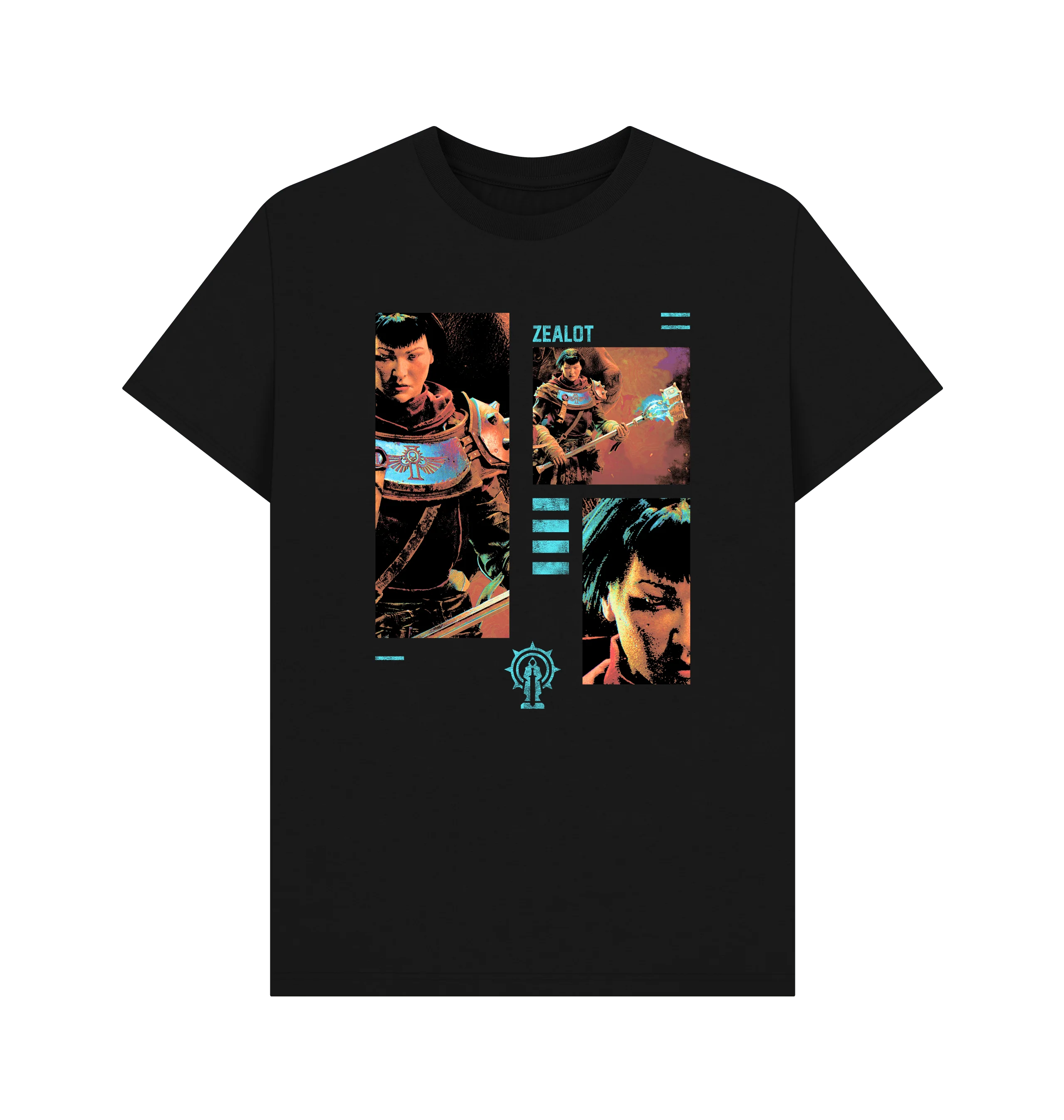 18007-warhammer-40-000-darktide-zealot-t-shirt-1.webp Warhammer 40,000: Darktide - Zealot T Shirt