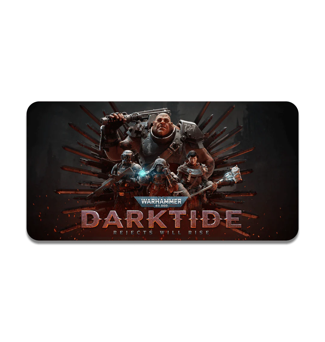 Warhammer 40,000: Darktide Large Gaming Mat.