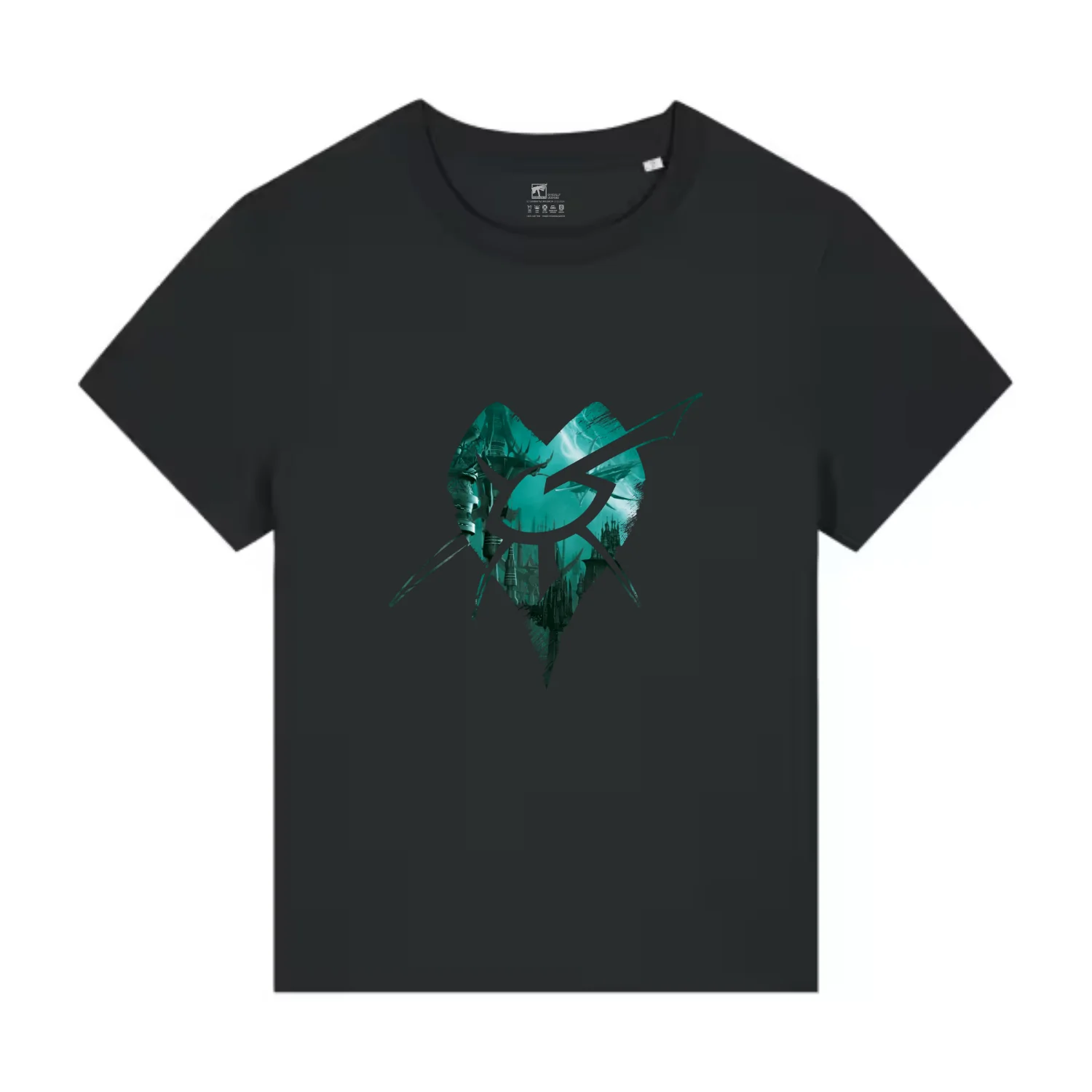 18299-warhammer-40-000-drukhari-dark-city-fitted-t-shirt-1.webp Warhammer 40,000: Drukhari Dark City Fitted T Shirt
