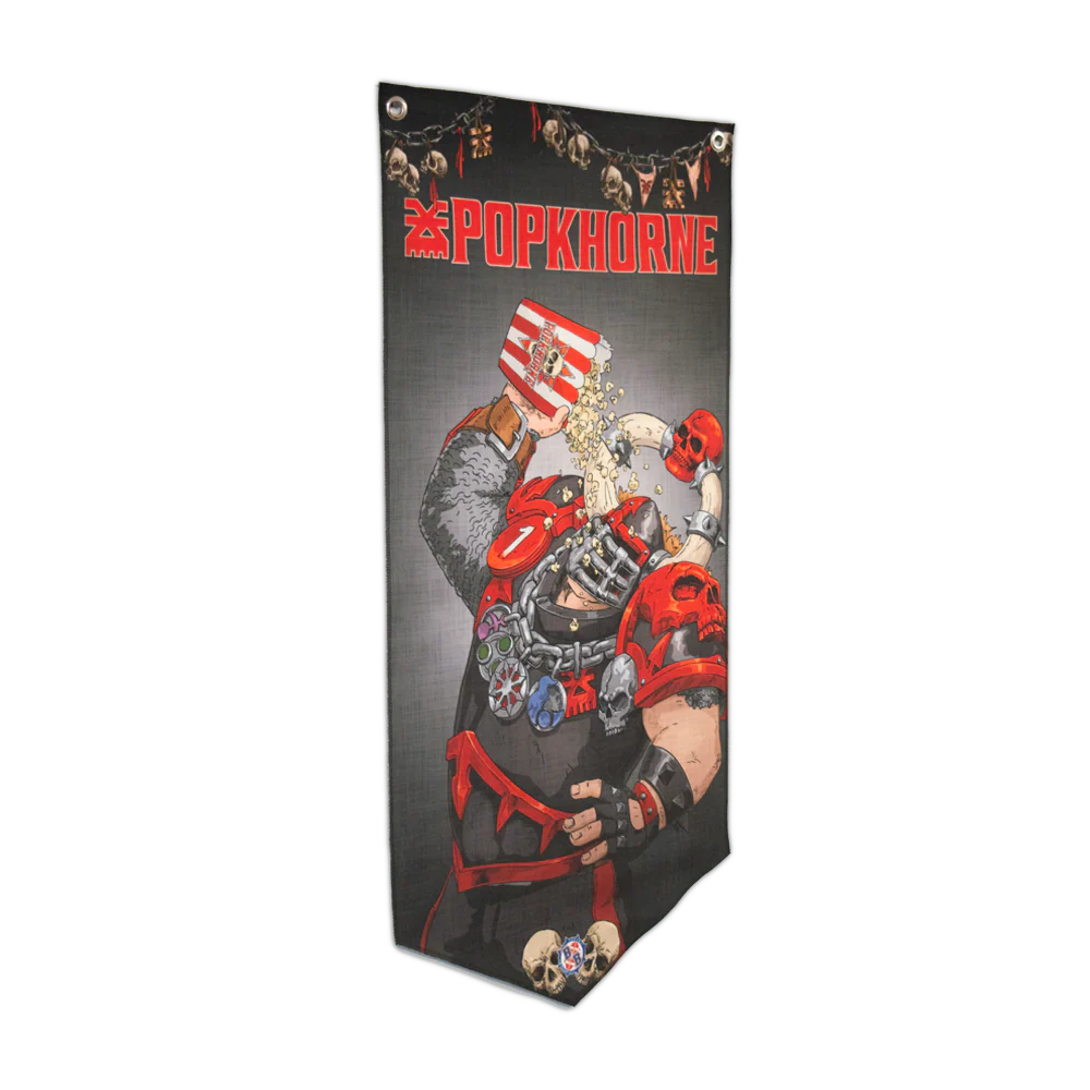 Blood Bowl Popkhorne Wall Banner
