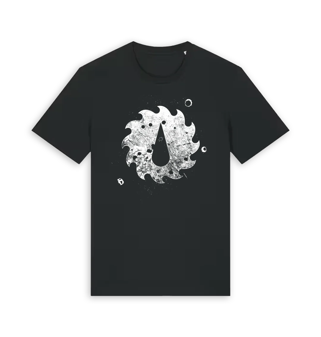 18429-black-xxs-black-xxs-variation-1.webp Warhammer 40,000: Flesh Tearers Battleworn Insignia T Shirt