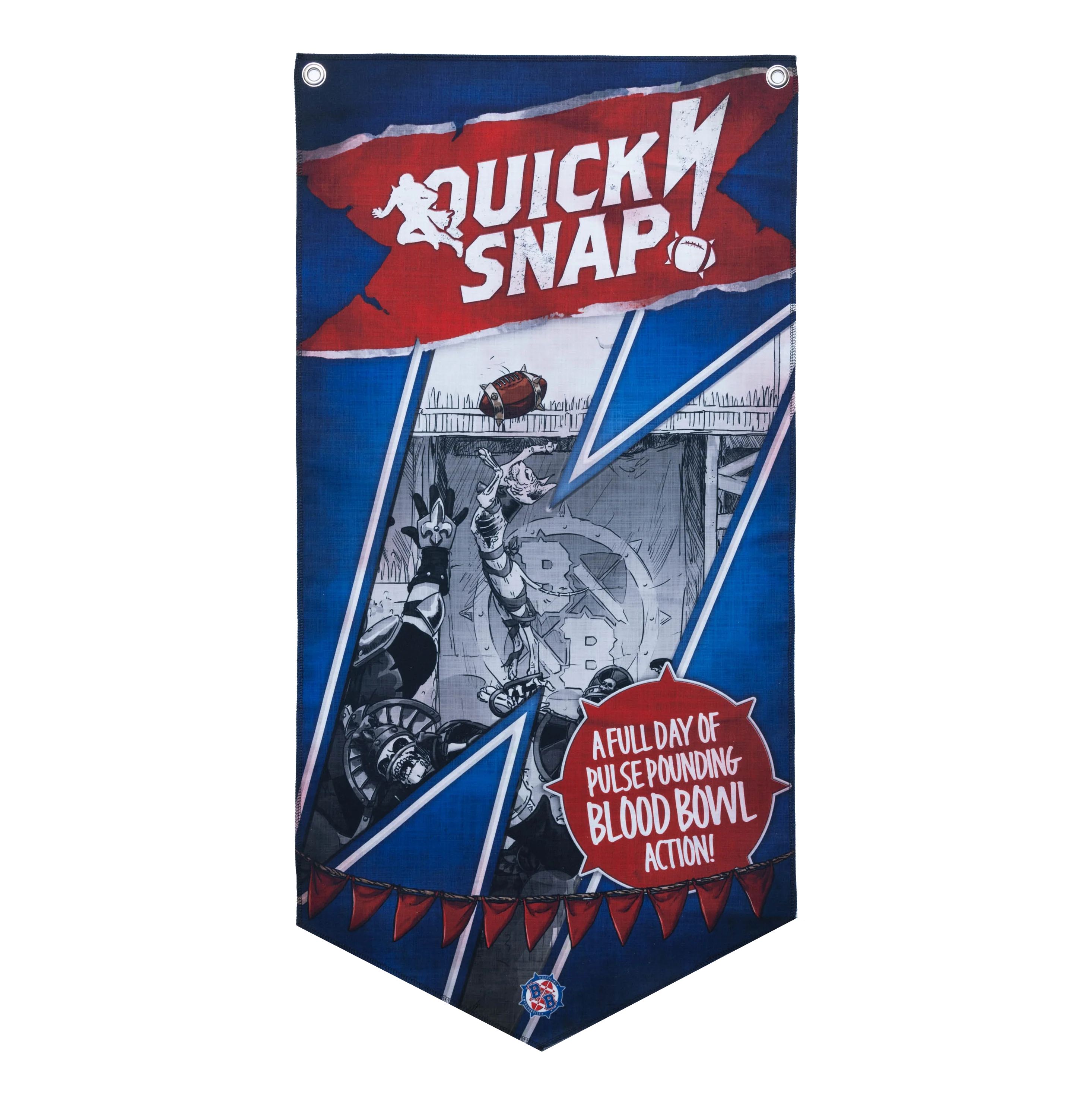 Blood Bowl Quick Snap Event Wall Banner