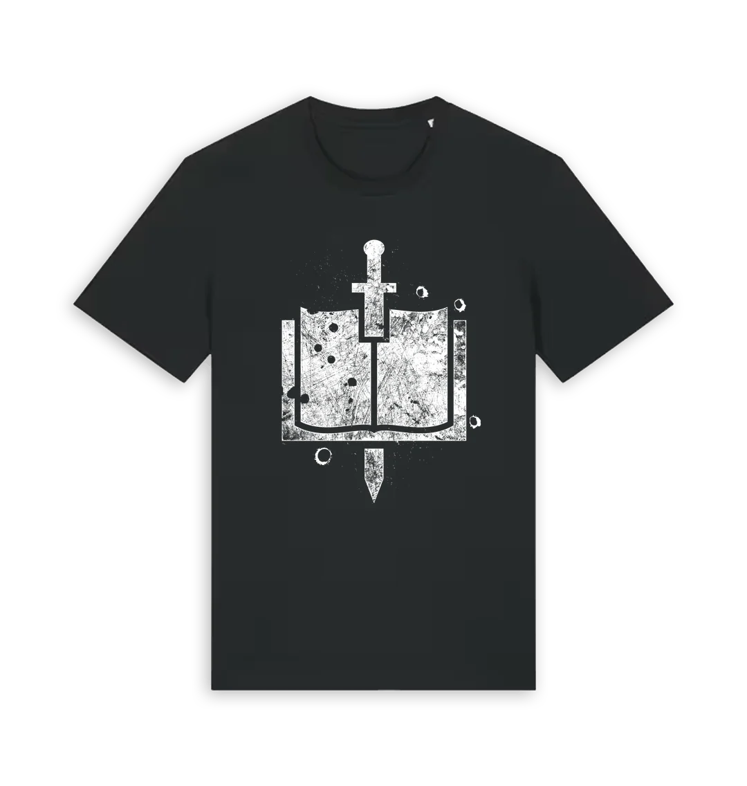 18571-warhammer-40-000-grey-knights-battleworn-insignia-t-shirt-1.webp Warhammer 40,000: Grey Knights Battleworn Insignia T Shirt